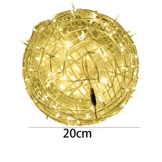 Dây đèn LED cổ tích NEAVERLER, Đèn treo nhiều màu 20CM, Đèn LED năm Dây đèn cổ tích Sân vườn