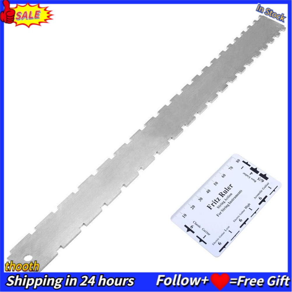 Accurate Measurement Tool for Guitar Neck Straightness 42 x 3 7cm Ruler Accurate Measurement Tool for Guitar Neck Straightness 42 x 3 7cm Ruler