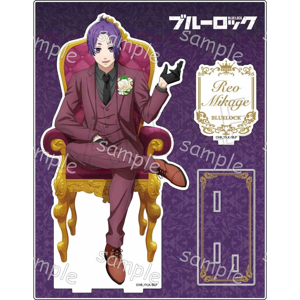 Mô hình Standee Cool Anime BLUE LOCK exz Chigiri Hyoma Kira Ryosuke Phụ kiện trang trí để bàn góc học tập