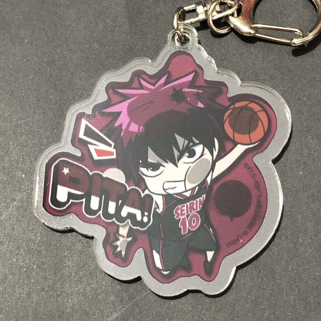 ( Mica trong acrylic ) Móc khóa Kuroko No Basket TUYỂN THỦ VÔ HÌNH ver PI.TA anime chibi xinh xắn bóng rổ