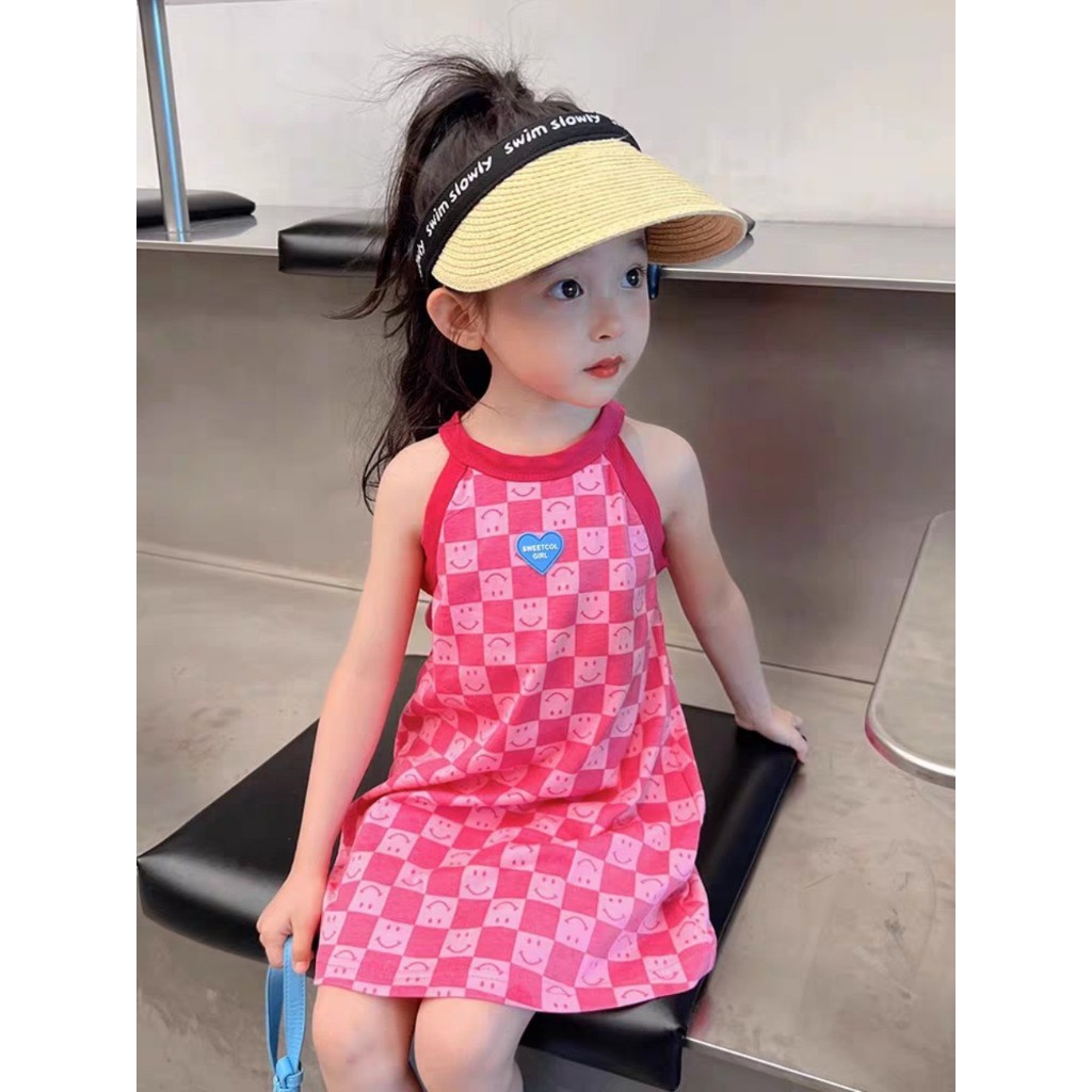 Váy hoa nhí bé gái size 9-35kg chất cotton siêu xinh siêu đáng yêu cho bé hot mùa hè 2026