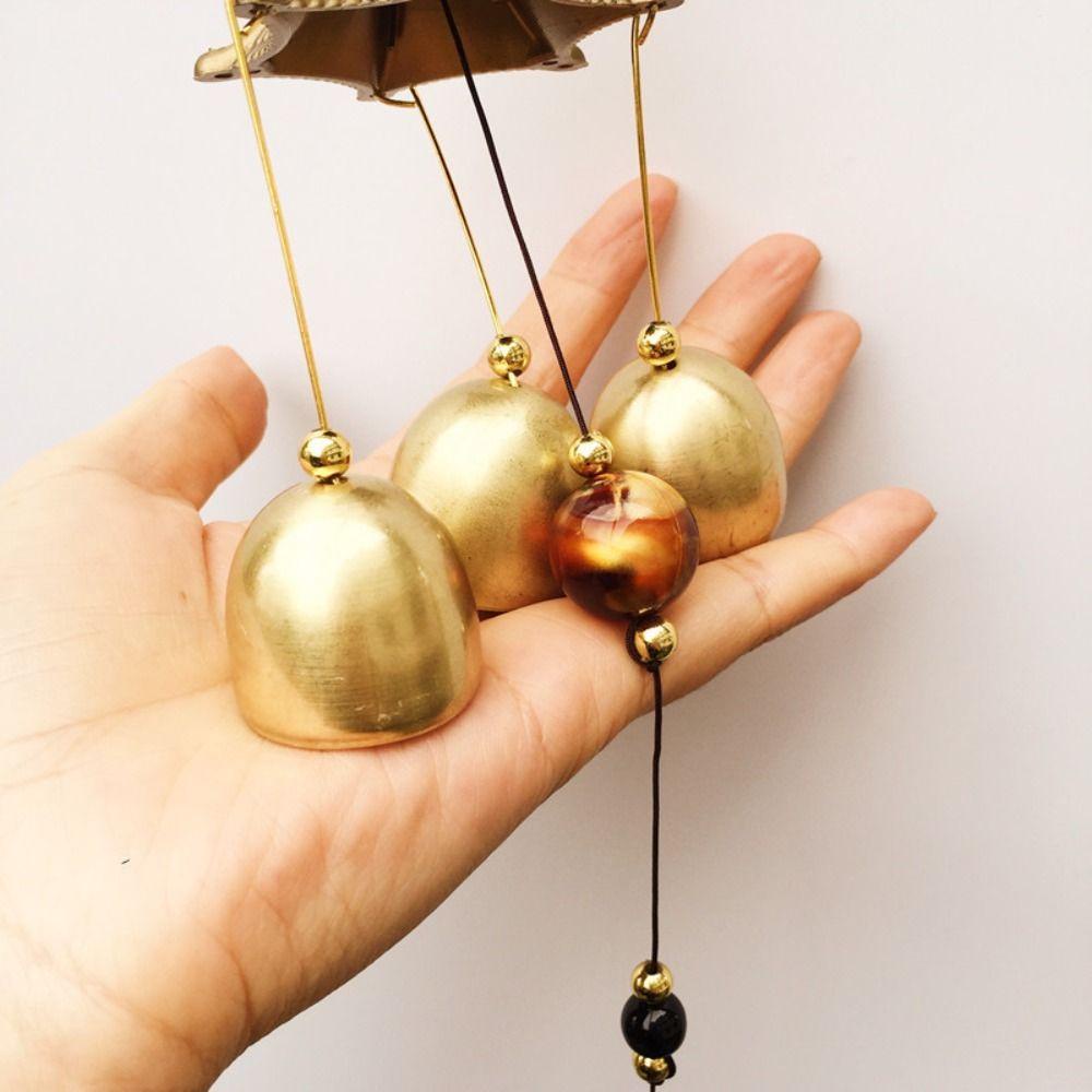 Chuông gió NKSFX, Chuông đồng Trang trí treo cổ điển, Nhà DIY Mặt dây chuyền sáng tạo Chuông gió