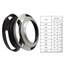 Mũ trùm đầu ống kính máy ảnh kim loại GODD Rỗng thông hơi 37mm 40 5mm 43mm 46mm 49mm 52mm 55mm 58mm 67mm Vít gắn ống kính bảo vệ Cov