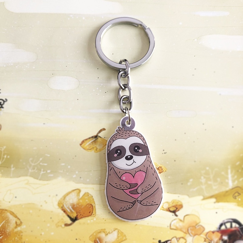 Nhà máy cung cấp trực tiếp Đậu Phộng hoạt hình dễ thương phim hoạt hình Snoopy acrylic móc khóa mặt dây chuyền cá tính m