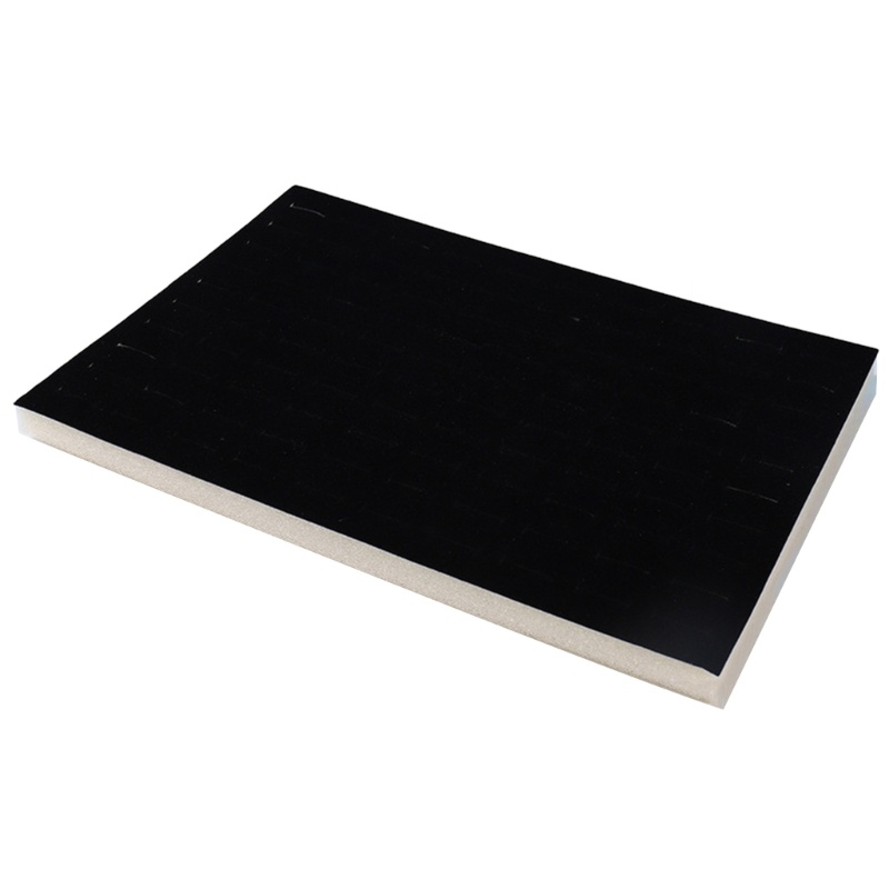 Jenniferab 100 Khe Cắm Nhẫn Khay Xốp Trang Sức Trưng Bày Bông Tai Lỗ Khay Người Tổ Chức