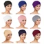Mũ Bonnet Co Giãn TOPTOOLCX, Mũ Hijab Hồi Giáo Thời Trang Cao Cấp, Mũ Trùm Đầu Nữ Màu Trơn Musliman Turban Đóng Khăn Hijab Underscarf