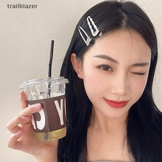 Trailblazer 3 Chiếc Ngọt Ngào Thời Trang Kim Loại Kẹp Tóc Chống Trượt Kẹp Tóc Hình Học Rỗng Kẹp Tóc Nữ Barrettte Mới