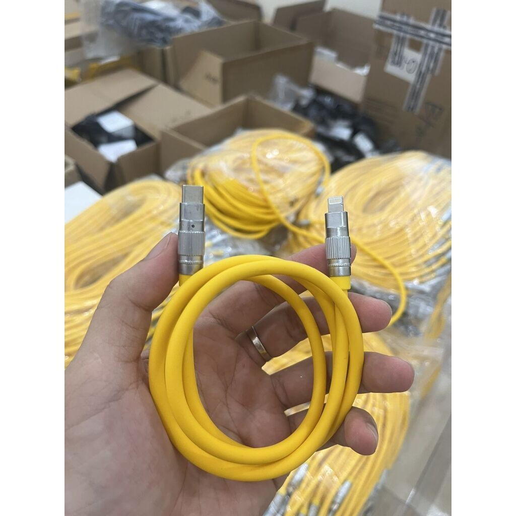 Cáp Sạc Type-C to L PD 27W - Sạc Nhanh, Bền Bỉ, An Toàn - Có Led Báo Sạc