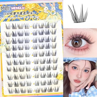 Cụm mi Wispy Thin Band Wispy Cụm mi DIY không nút thắt