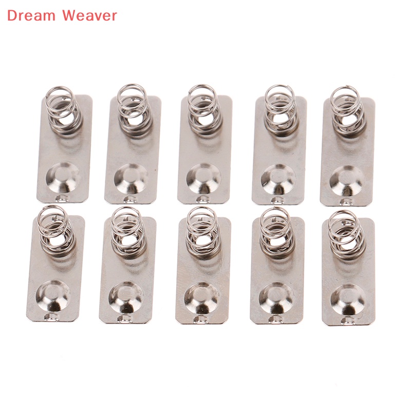 [Dream] 10 cái / 21x9mm Tấm tiếp xúc lò xo kim loại thay thế Khe bạc mới