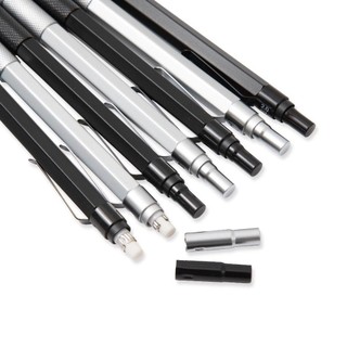 Bút Chì Tự Động POCKETN, Bút Chì Cơ Kim Loại 0.3 / 0.5 / 0.7 / 0.9 / 2.0mm, Văn Phòng Phẩm Chuyên Nghiệp Dụng Cụ Vẽ Trọng Lực Thấp Học Sinh