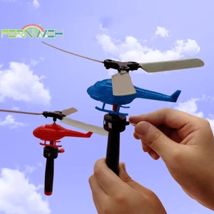 Máy bay trực thăng dây rút bay Máy bay nhỏ Trò chơi ngoài trời giáo dục [MỚI]
