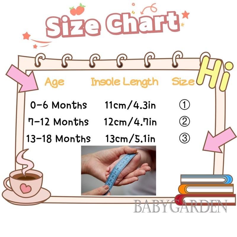 Baga-giày Da pu Đế Mềm Chống Trượt Màu Trơn Dễ Thương Cho Bé Gái