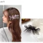 Vuốt Tóc Nơ Lớn Kẹp Vuốt Kẹp Tóc Nơ Chắc Chắn Kẹp Tóc Barrettes Cho Đuôi Ngựa Nữ Phụ Kiện Tóc Boutique