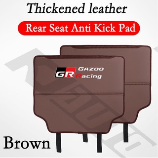 TOYOTA Đệm Da Lót Ghế Ngồi Xe Hơi Thể Thao Chống Đá Chống Bụi Cho vios raize wigo rush wish corolla Crossveloz yaris ativ revo innova avanza altis hilux