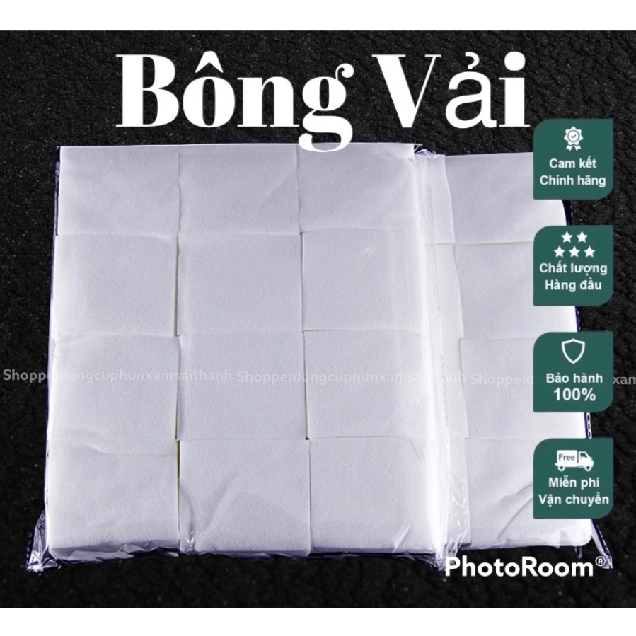 Bông Cắt Sẵn 1200 Miếng Kích Thước 6X7cm dcpxhoanganh