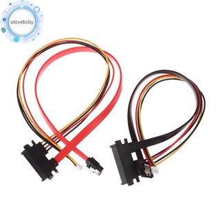 Ulovebsby 20 / 30 / 40cm Cáp nguồn 4Pin + SATA 22 (15 + 7) Pin sang PH2.0 / 3.0 Cáp dữ liệu ổ đĩa cứng Cáp cấp nguồn VN
