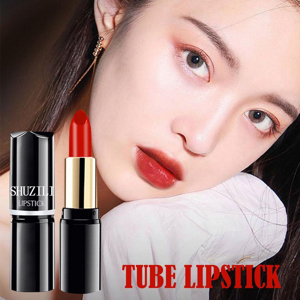 Son Môi Dưỡng Ẩm Chống Nước Lâu Trôi Không Dính Cốc 12 Màu Sắc Tùy Chọn Dành Cho Nữ