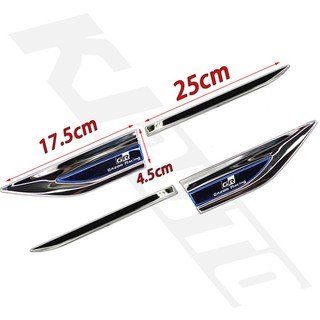 FENDER Logo 3d Bằng Thép Không Gỉ Gắn Cửa Xe Hơi Thể Thao toyota gr sport gazoo rush wish corolla Crossveloz yaris ativ