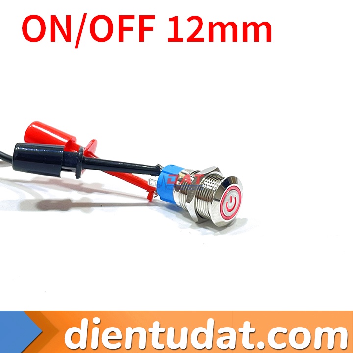 Nút Nhấn Tự Khóa ON OFF 12mm Vòng Đèn Biểu Tượng Nguồn | Shopee Việt Nam