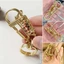 WUAWUA Móc khóa bằng đồng , Móc khóa chim bằng đồng thủ công, Mặt dây chuyền thắt lưng