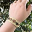 BTF Ngọt Dâu Tây Dệt Vòng Tay Handmade Thêu Vòng Tay Trang Sức