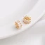 Miếng Đệm Hạt Miếng Đệm Màu Mạnh Mẽ Giữ 14K Mạ Vàng Micro-Dát Zircon Bánh Xe Lỗ Lớn Con Đường Qua Lỗ Eo Nhỏ Tự Làm Phụ Kiện Trang Sức