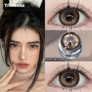 Yi tong Nin 2 Thấu Kính 14.5mm Màu Sắc Tương Phản Trang Điểm Ban Ngày Cho Nữ Giới