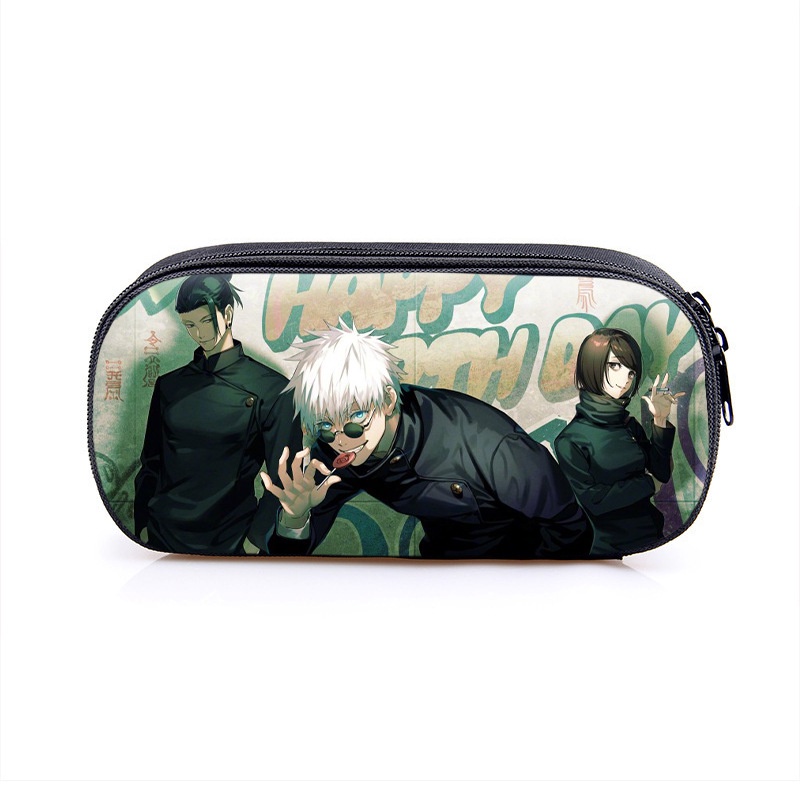 HK1 Jujutsu Kaisen Hoạt Hình anime Bút Chì Dành Cho Trẻ Em Học Sinh Bút Lưu Trữ Đa Năng Văn Phòng Phẩm Hộp Bút K