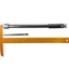 NOTE1 T-Handle, Thép Metric Ratchet Tap Cờ lê, Dụng cụ khai thác tay M5-M12 Thread Taps Machinist Repair