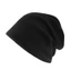 Nam Nữ Mùa Xuân Thu Cọc Mũ Màu Trơn Không Vành Co Giãn Cao Đan Mũ Beanie Phụ Kiện Thời Trang
