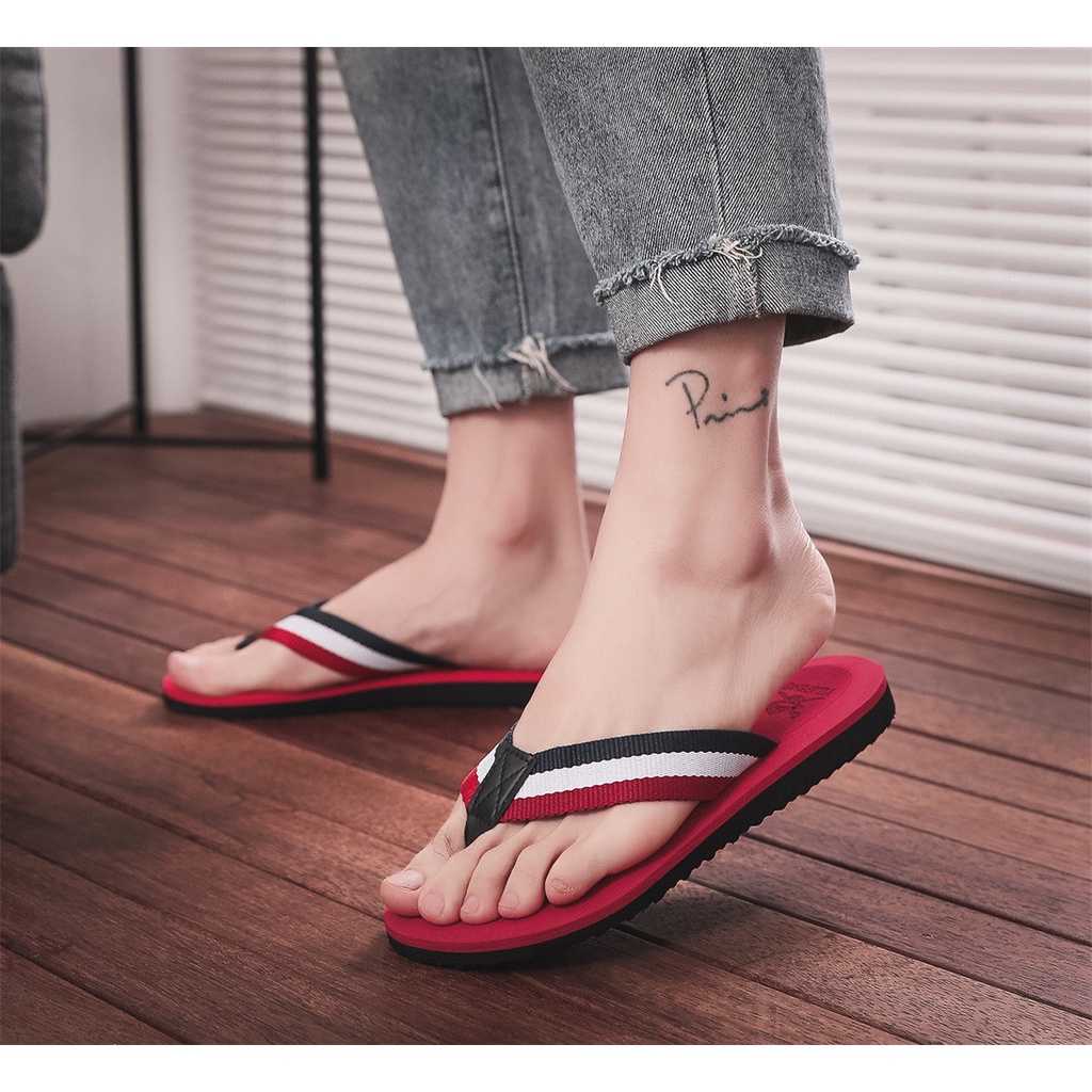 Thời Trang Dép Xỏ Ngón Chống Trượt Đi Trong Nhà Cho Nam
