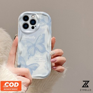 Oppo Reno 13F 5G Reno12 F Reno 12 Reno11 F Reno 11 5G Reno 11 Pro Reno 10 Pro Reno 8T Reno 8Z Reno 7Z Reno8 Reno5 Reno7 Reno 6 Vỏ điện thoại TPU chống sốc hình con bướm nghệ thuật