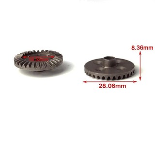 Bánh răng kim loại 30T 24T 12T Bánh răng lái vi sai 0011 / 0012 / 0013 / 0014 Cho Wltoys 12428 12429 Phụ tùng ô tô RC Phụ kiện nâng cấp kim loại Bộ phận mô hình Rc Xe bánh xích Xe tải Buggy