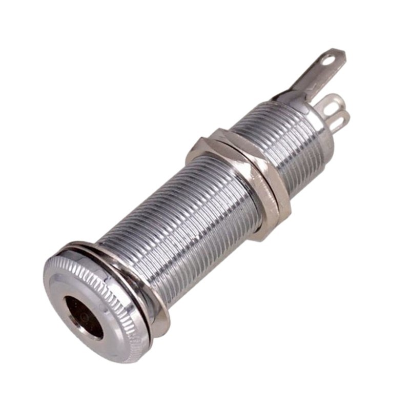 Mặt Trăng Đàn Guitar Ổ Cắm Kết Nối 1 4 Inch Cho Đàn Guitar Điện Bass Xi Lanh Guitar Ren Đầu Ra Jack Cắm Ổ Cắm Thay Thế