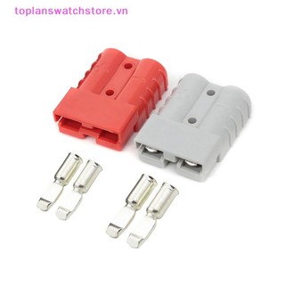 Toplanswatchstore 1PC 600V 50 / 120A Bộ phích cắm Nguồn pin Đầu nối nhanh có nắp bụi cho đầu nối tàu kéo VN