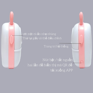 Máy In Nhiệt Mini Bluetooth cầm tay Máy In Nhiệt Mini Bỏ Túi Dành cho nhân viên văn phòng sinh viên
