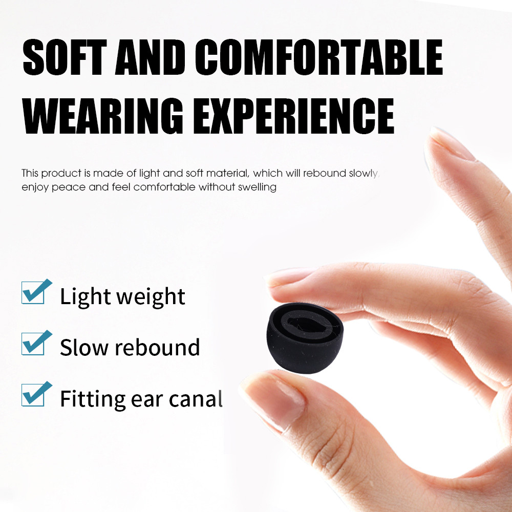 3 Cặp Tai Nghe Bluetooth Nút Tai Silicon - Tương Thích Cho Samsung Galaxy Buds Pro - Nắp Nút Tai Mềm Mại, Thoải Mái - Vỏ Bảo Vệ Tai Nghe Không Dây