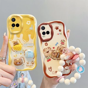 ốp lưng vivo y33s vivo y21 vivo y21t Case vivo y33t vivo y21s vivo t1x Ốp Điện Thoại Mềm Họa Tiết Búp Bê Ba Chiều Cho vivo y33s y21 y21t y33t y21s t1x