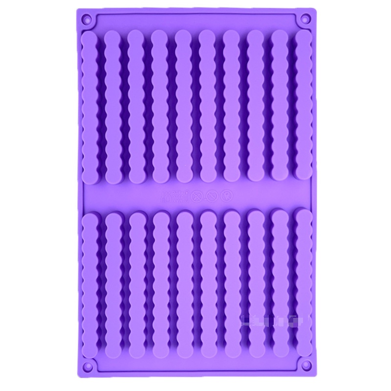 Khuôn silicone 20 Ngăn Tạo Hình Xoắn Ốc Trang Trí Bánh Kẹo diy