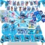Trang trí tiệc Lilo & Stitch của Disney, Chủ đề hoạt hình Stitch Dao kéo dùng một lần, Bánh, Chèn thẻ, Mũ sinh nhật, Kéo cờ, Bộ bóng bay kỹ thuật số, v.v.