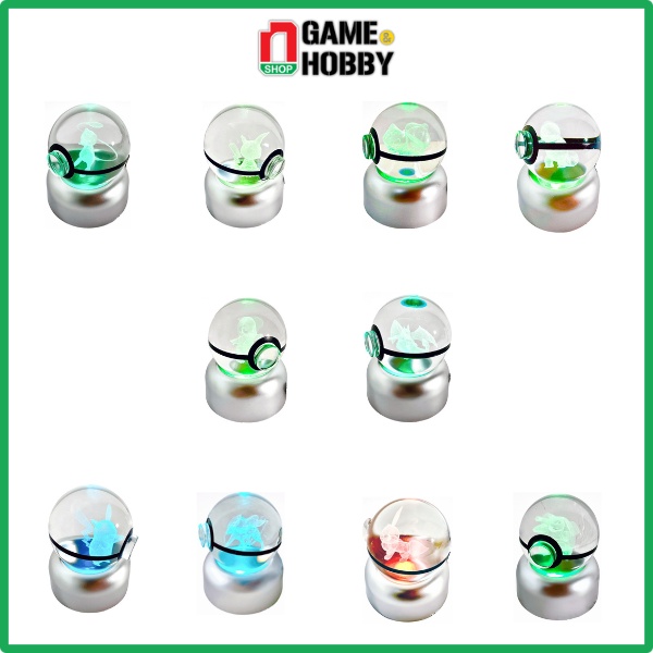 Đèn LED RGB trang trí hình Poke Ball Pokemon | Shopee Việt Nam
