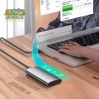 Hộp m2 nvme ssd case 10gbps hdd box m.2 ngff ssd Sang usb 3.1 ngff type-Ca Cho m.2 ssd 2230 2260 2280 [Jennie1Vn]