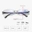 RTJIFSS 4 Cặp Kính Đọc Sách, Cường Độ Hình Chữ Nhật: Kính Chặn Ánh Sáng Xanh 1.0 ~ 4.0x, Retro Đen + Xanh-cut Bifocal PC Chống Mắt Kính Đọc Sách