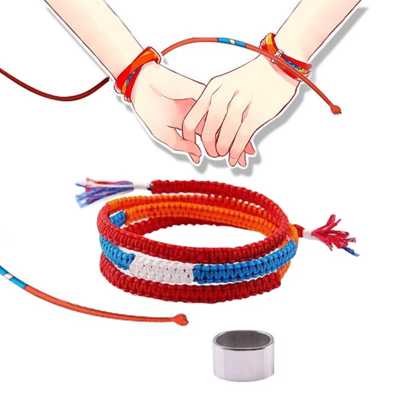 Vòng Tay Anime Nhật Bản Style Kumihimo - Phụ Kiện Trang Sức Cho Cosplay