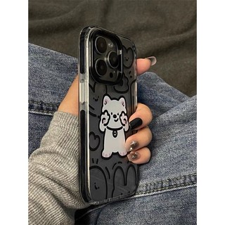 Hoạt Hình Ốp Điện Thoại Mềm Trong Suốt Chống Sốc Cho iphone 15 11 12 xs xr 12 12pro 13pro 11promax 14plus 15promax 15 14pro