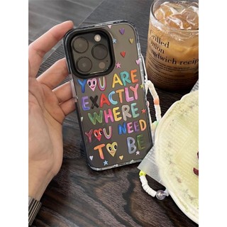 Ốp Điện Thoại Chống Sốc In Chữ Tiếng Anh qyjs 14promax iphone 13 15 12 / 11 x 12pro 13pro 11promax 14plus 15promax 15