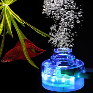 Aquarium Đèn led usb Bong Bóng Trang Trí Bể Cá Chống Nước
