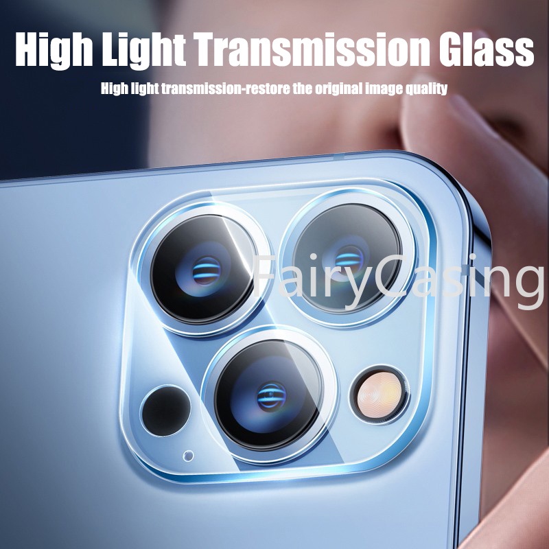 Ốp Điện Thoại Trong Suốt Có Nắp Bảo Vệ Ống Kính Máy Ảnh Cho iphone 15 14 13 12 11 pro max xr x xs max 15 plus