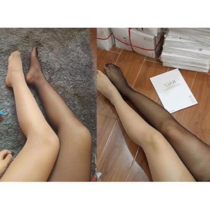 Quần tất tàng hình Magic quần tất giấy siêu trong siêu dai che khuyết điểm thon chân tệp da - Quần Tất MAGIC